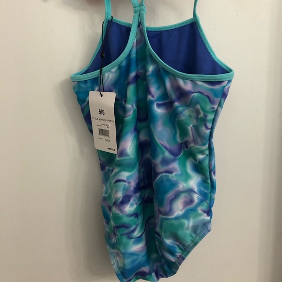 NWT, Hurley, Girls one piece swimsuit - Picture 3 of 6
